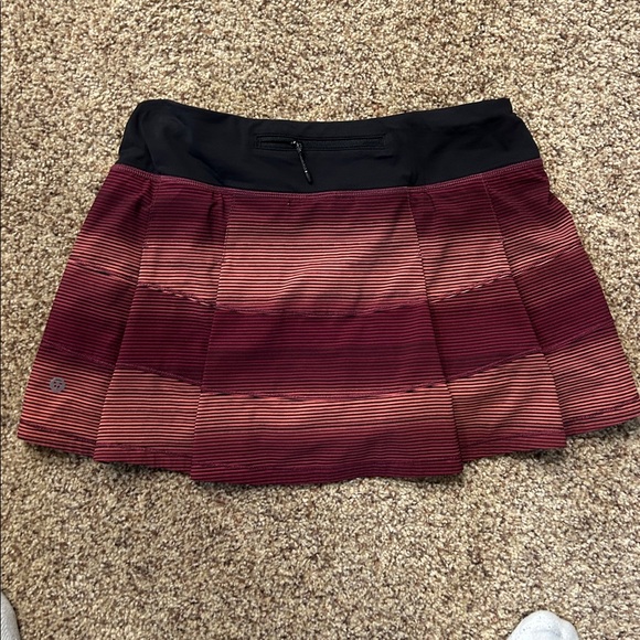 Lululemon striped tennis skirt - Picture 2 of 4